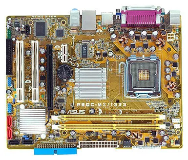 Материнская плата ASUS P5GC-MX/1333, количество отзывов: 9