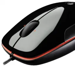 Плюс на Мышь Logitech LS1 Laser Mouse Black-Orange USB: компактный, низкий, лёгкий, резиновый