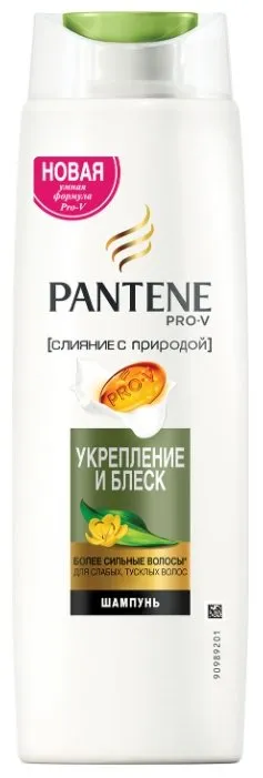 Pantene шампунь Слияние с природой Укрепление и блеск, количество отзывов: 10