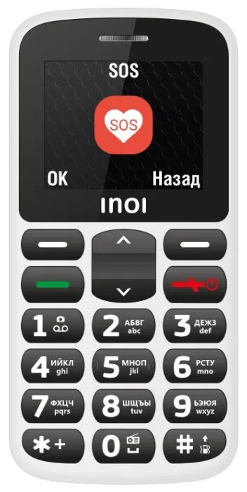 Телефон INOI 107B, количество отзывов: 10