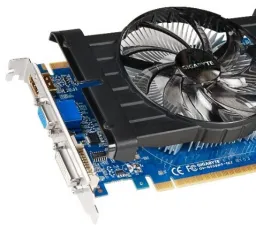 Отзыв на Видеокарта GIGABYTE GeForce GTX 550 Ti 900Mhz PCI-E 2.0 1024Mb 4100Mhz 192 bit DVI HDMI HDCP: хороший, старый, отличный, быстрый