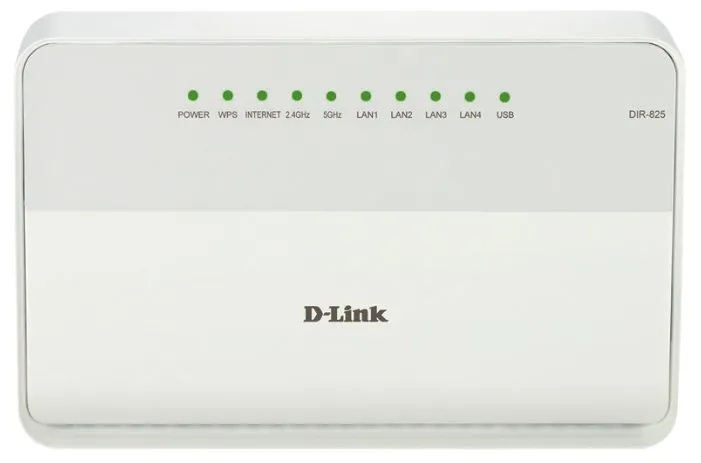 Wi-Fi роутер D-link DIR-825/A/D1A, количество отзывов: 9