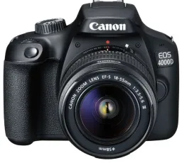 Зеркальный фотоаппарат Canon EOS 4000D Kit, количество отзывов: 9