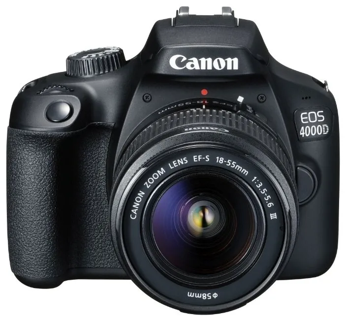 Зеркальный фотоаппарат Canon EOS 4000D Kit, количество отзывов: 9