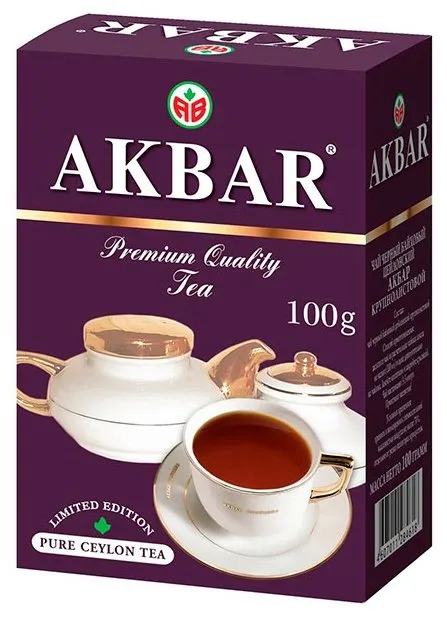 Чай черный Akbar 100 Years Limitede Edition, количество отзывов: 10