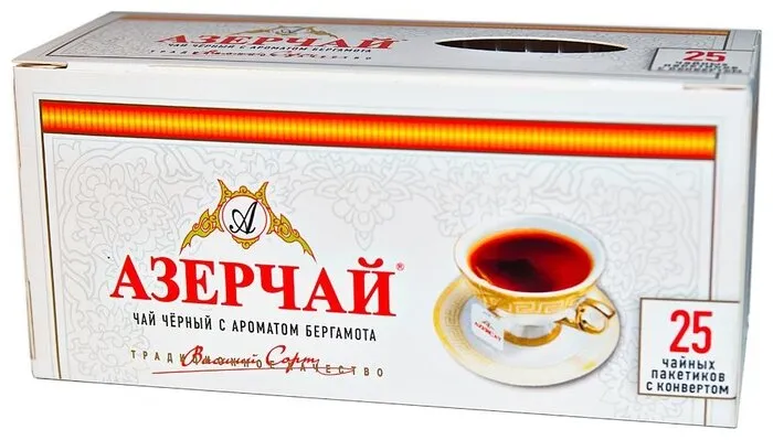 Чай черный Азерчай с бергамотом, количество отзывов: 10