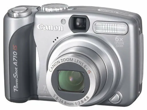 Фотоаппарат Canon PowerShot A710IS, количество отзывов: 10