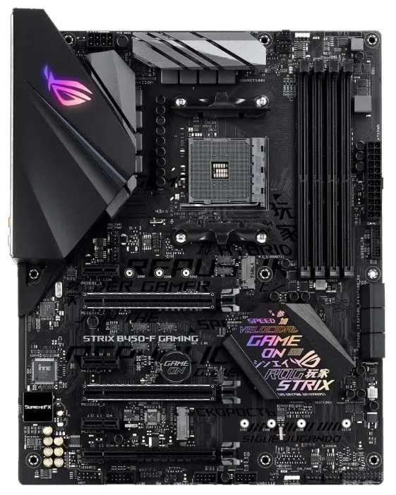 Материнская плата ASUS ROG STRIX B450-F GAMING, количество отзывов: 10