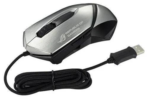 Мышь ASUS GX1000 Eagle Eye Mouse Silver USB, количество отзывов: 10