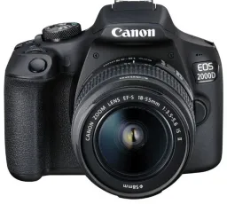 Зеркальный фотоаппарат Canon EOS 2000D Kit, количество отзывов: 10