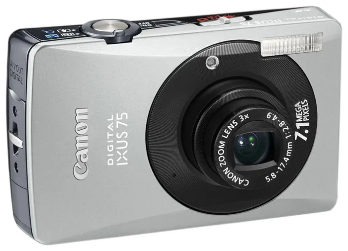 Фотоаппарат Canon Digital IXUS 75, количество отзывов: 9
