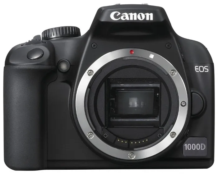 Фотоаппарат Canon EOS 1000D body, количество отзывов: 10
