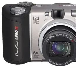 Фотоаппарат Canon PowerShot A650 IS, количество отзывов: 11