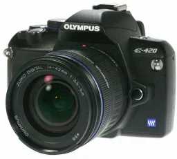 Отзыв на Фотоаппарат Olympus E-420 Kit: хороший, дешёвый, короткий, рабочий