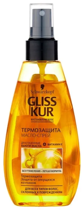 Gliss Kur OIL NUTRITIVE Термозащитное Масло-спрей для волос, количество отзывов: 10