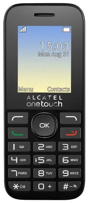 Телефон Alcatel One Touch 1020D, количество отзывов: 10