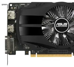 Видеокарта ASUS GeForce GTX 1050 Ti 1290MHz PCI-E 3.0 4096MB 7008MHz 128 bit DVI HDMI HDCP Phoenix, количество отзывов: 10