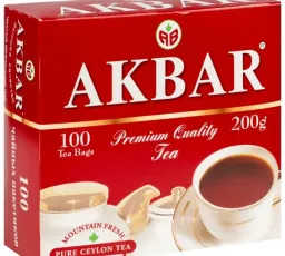 Чай черный цейлонский Akbar Mountain Fresh, количество отзывов: 9