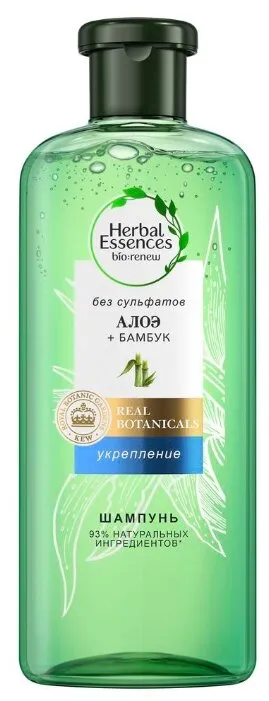 Herbal Essences шампунь для волос Укрепление Алоэ + Бамбук, количество отзывов: 10