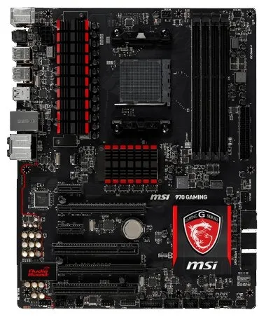 Материнская плата MSI 970 GAMING, количество отзывов: 9