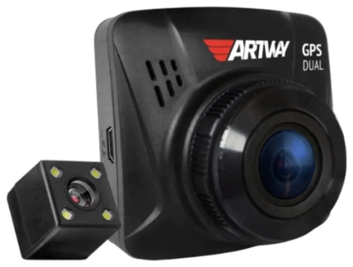 Видеорегистратор Artway AV-398 GPS Dual, 2 камеры, GPS, количество отзывов: 10