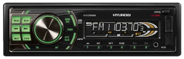 Автомагнитола Hyundai H-CCR8086, количество отзывов: 10