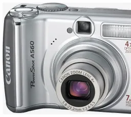 Отзыв на Фотоаппарат Canon PowerShot A560: неприятный, полезный, узкий, наименьший