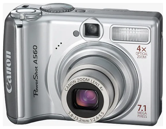 Фотоаппарат Canon PowerShot A560, количество отзывов: 12