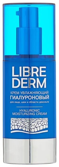 Librederm Hyaluronic Moisturising Cream крем гиалуроновый увлажняющий для лица, шеи и декольте, количество отзывов: 10