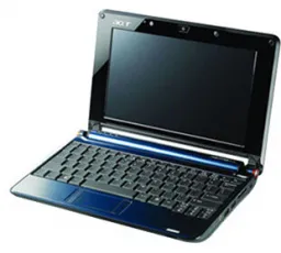 Отзыв на Ноутбук Acer Aspire One AOA150: дешёвый, компактный, лёгкий, резиновый