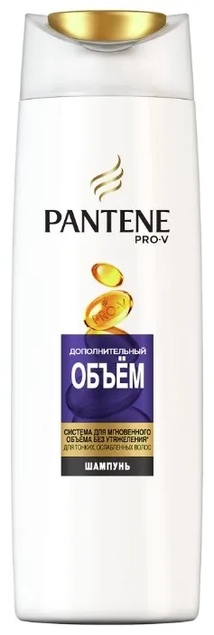 Pantene шампунь Дополнительный объем для тонких волос, количество отзывов: 9