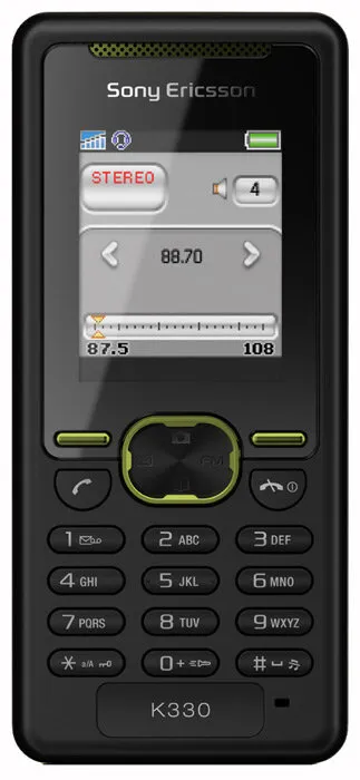 Телефон Sony Ericsson K330, количество отзывов: 10